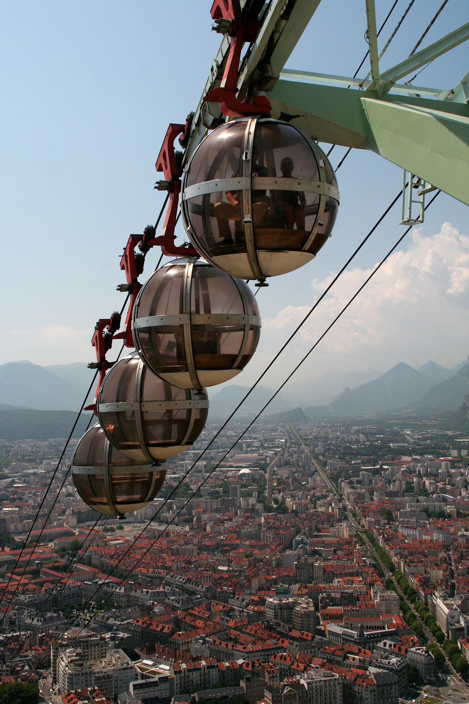 Grenoble, vue depuis la Bastille